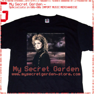 Bonnie Tyler - Secret Dreams And Forbidden Fire T Shirt 